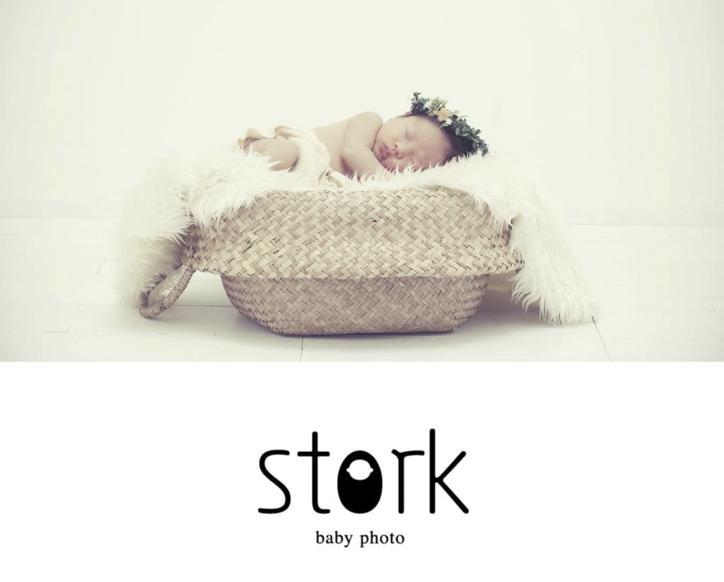 stork baby photo Webサイト制作